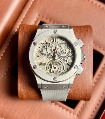 HUBLOT Automatic – “Frosted Skeleton” Edition