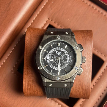 Hublot Noir Chronograph Masterpiece