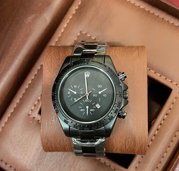 ROLEX Cosmograph – “Black Aura” Chronograph Edition Dark Precision. Timeless Velocity.