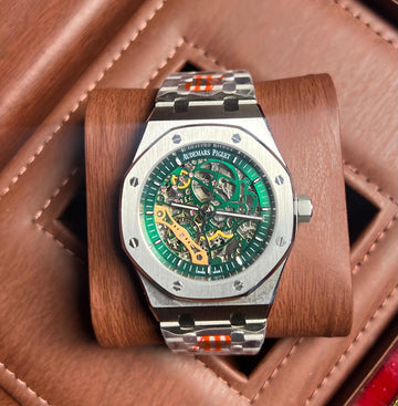 AP Royal Oak – “Emerald Skeleton” Edition Architectural Brilliance. Verdant Motion.