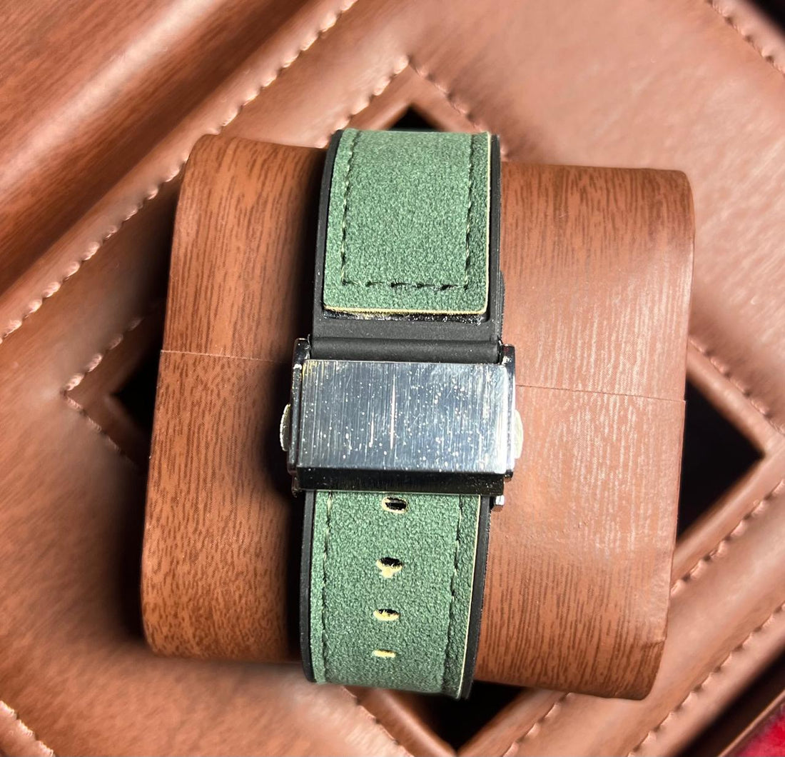 HUBLOT Skeleton Chronograph – “Verdant Velocity” Edition Green Energy. Mechanical Precision.