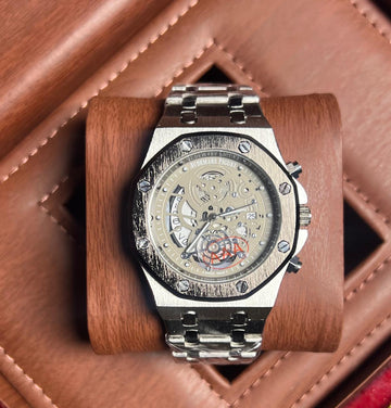 AP Royal Oak Offshore – “Steel Specter” Skeleton Edition Architectural Power. Transparent Precision.